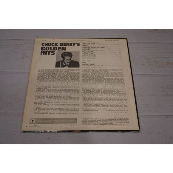 Chuck Berry - Golden Hits Vinyl LP Record (Rock & Roll Classics, Preowned) - Picture 2 of 4